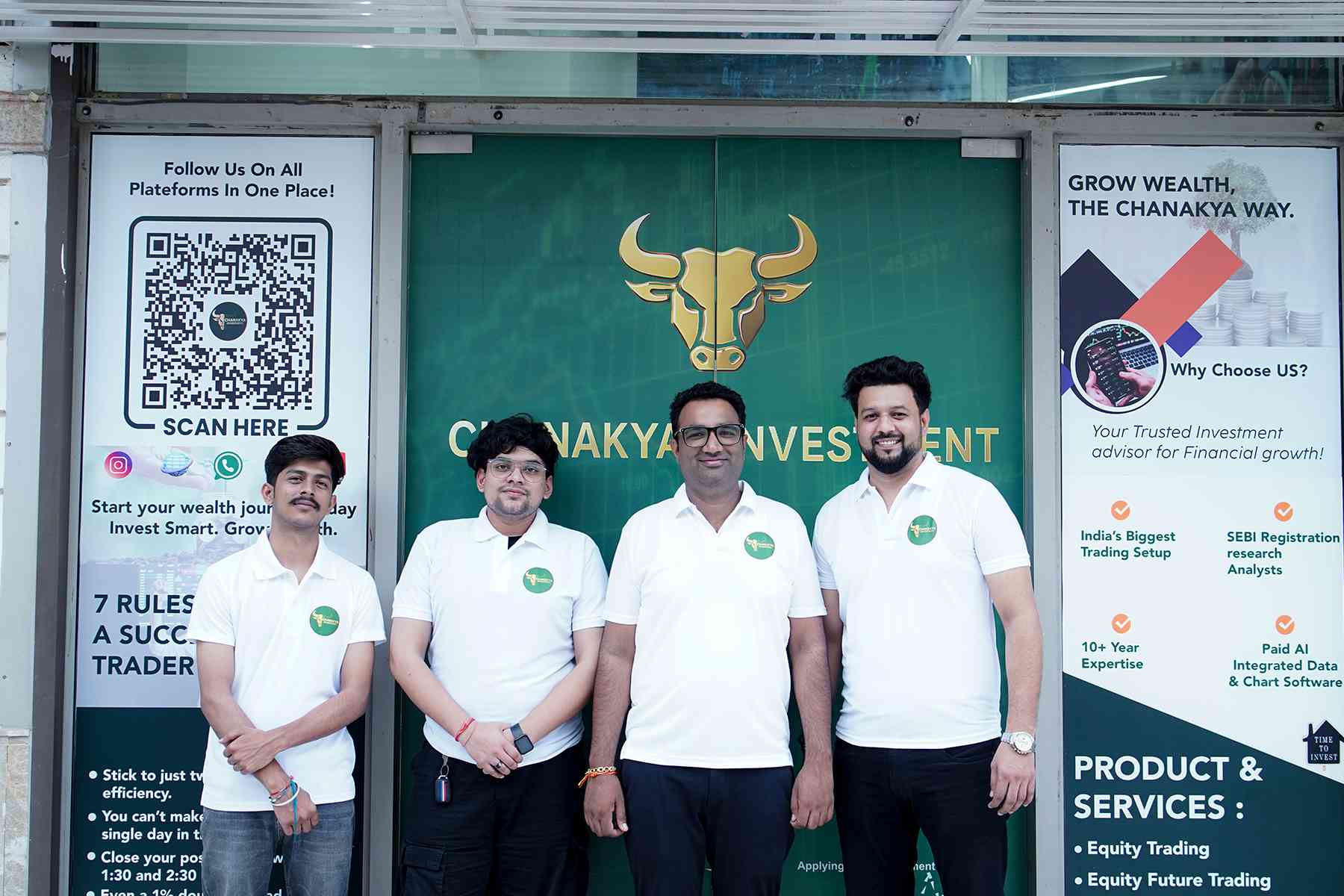Chanakya Investment support team member